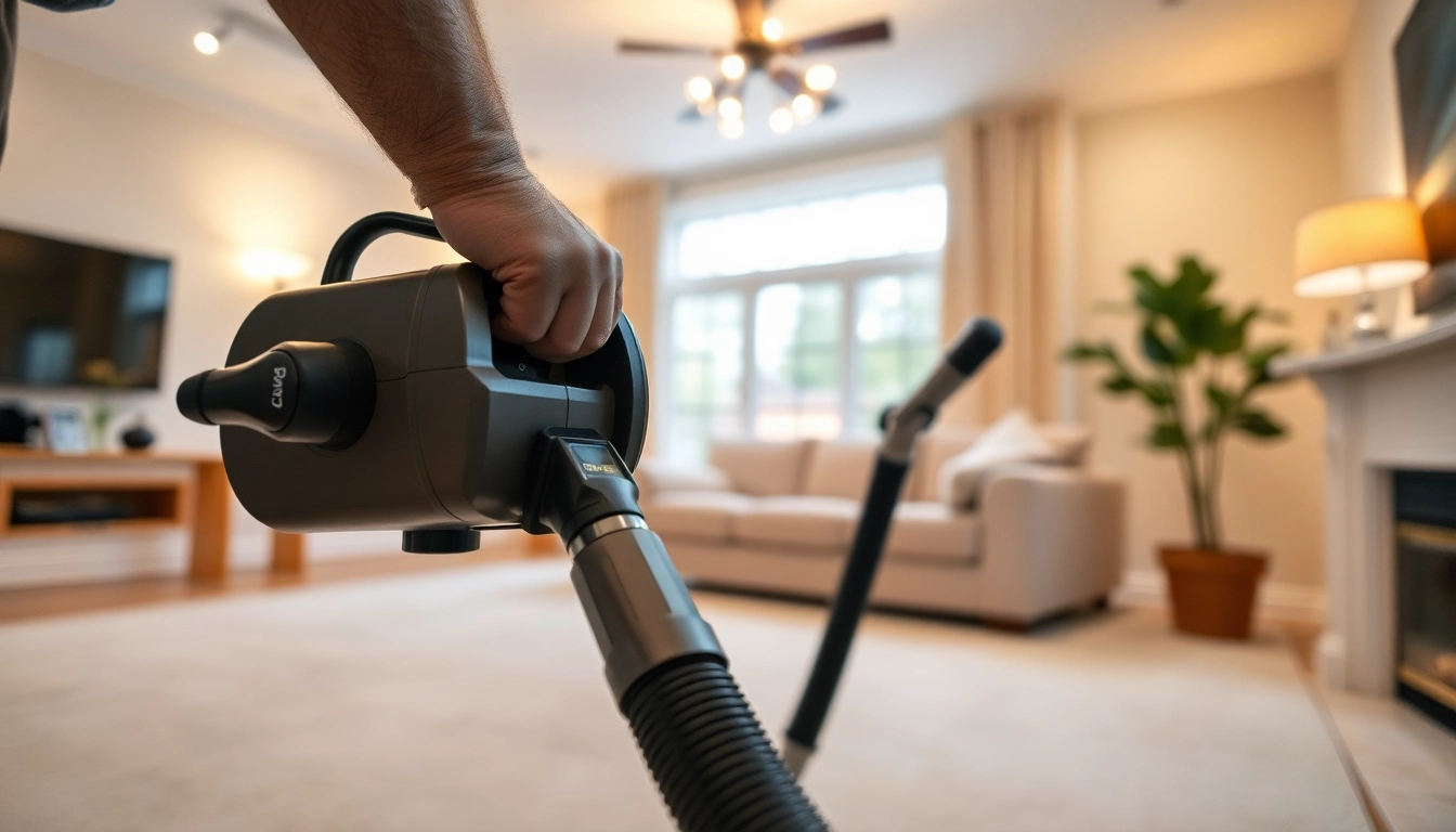 Technician conducting air duct cleaning salt lake city with specialized equipment for a healthier home.