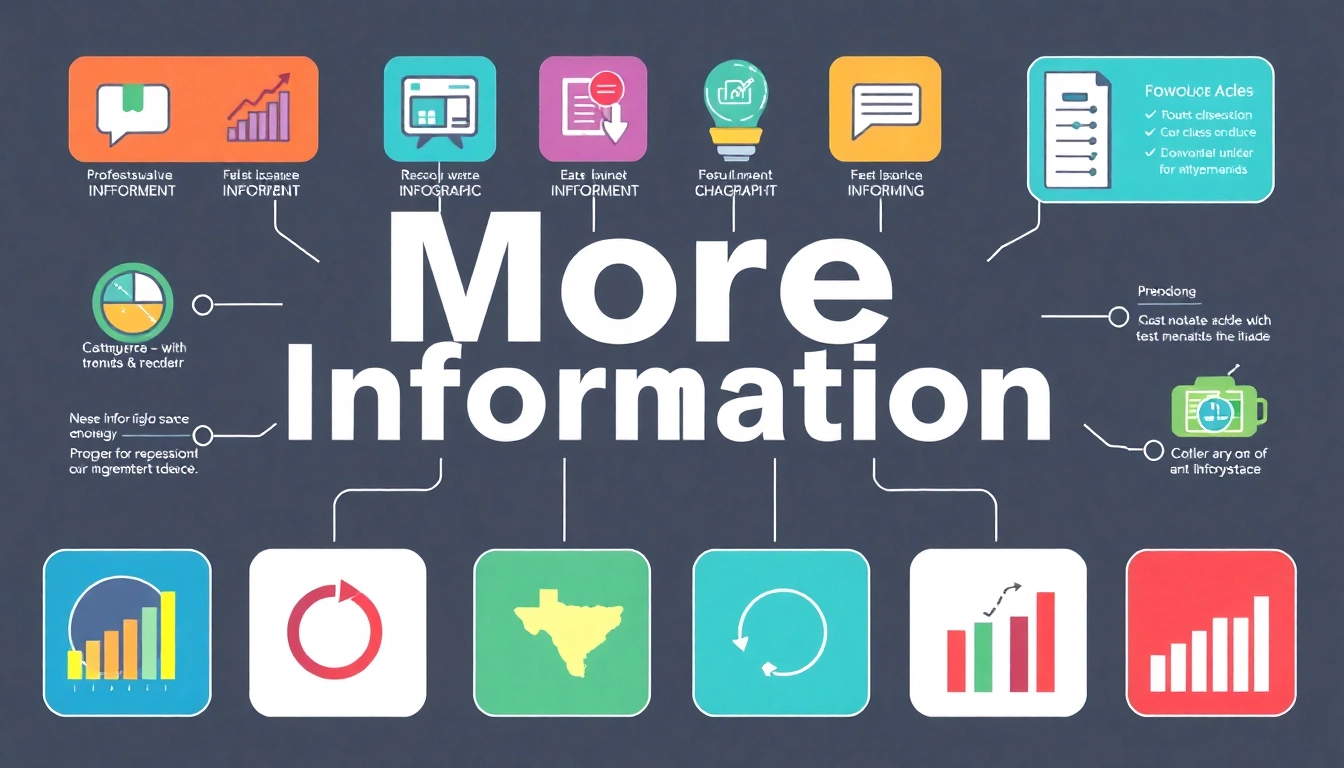 Engaging infographic illustrating the concept of More Information, featuring charts and icons for clarity.