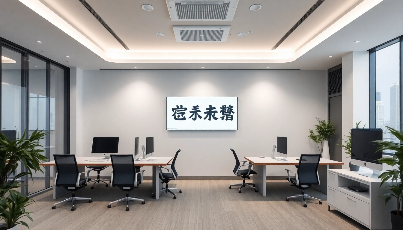 Engage with the 美洽官网 digital interface showcasing communication tools in a bright, modern workspace.