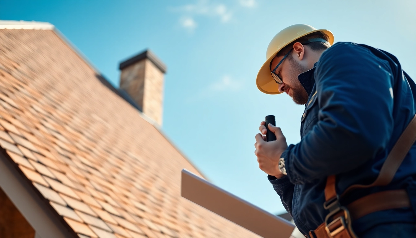 Conducting a roof inspection in Austin to ensure quality and safety.