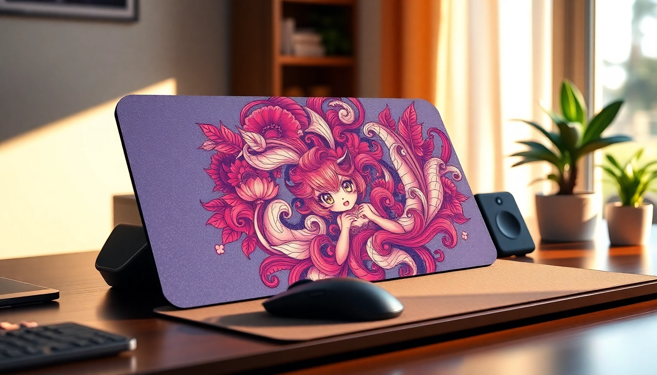 Enhance your gaming experience with a unique 3D mouse pad featuring wrist support.