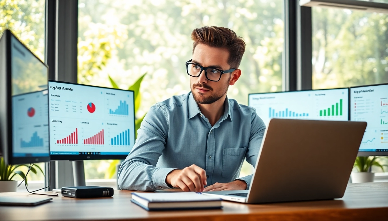 Visualize Social media and blog automation with a professional analyzing metrics and tools