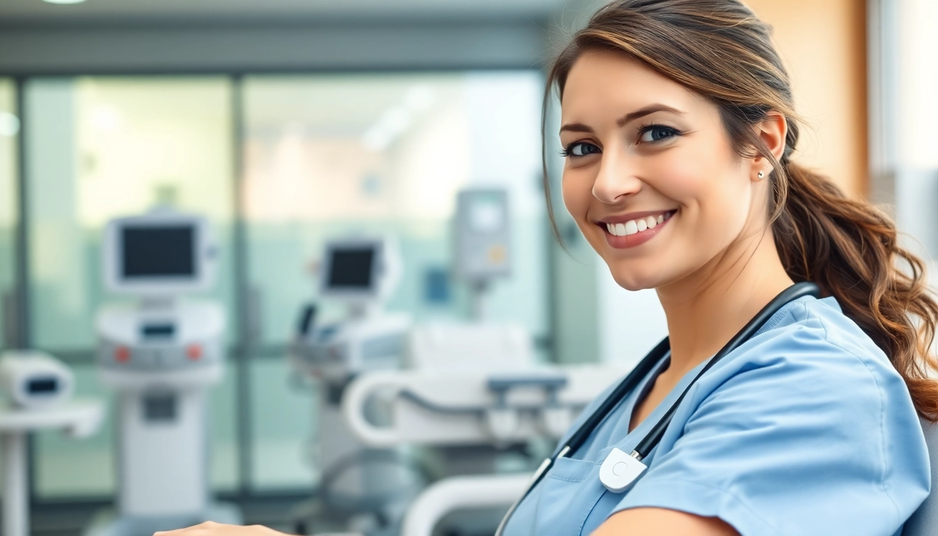 Nurse caring for a patient, highlighting the Alabama Board of Nursing's role in healthcare.