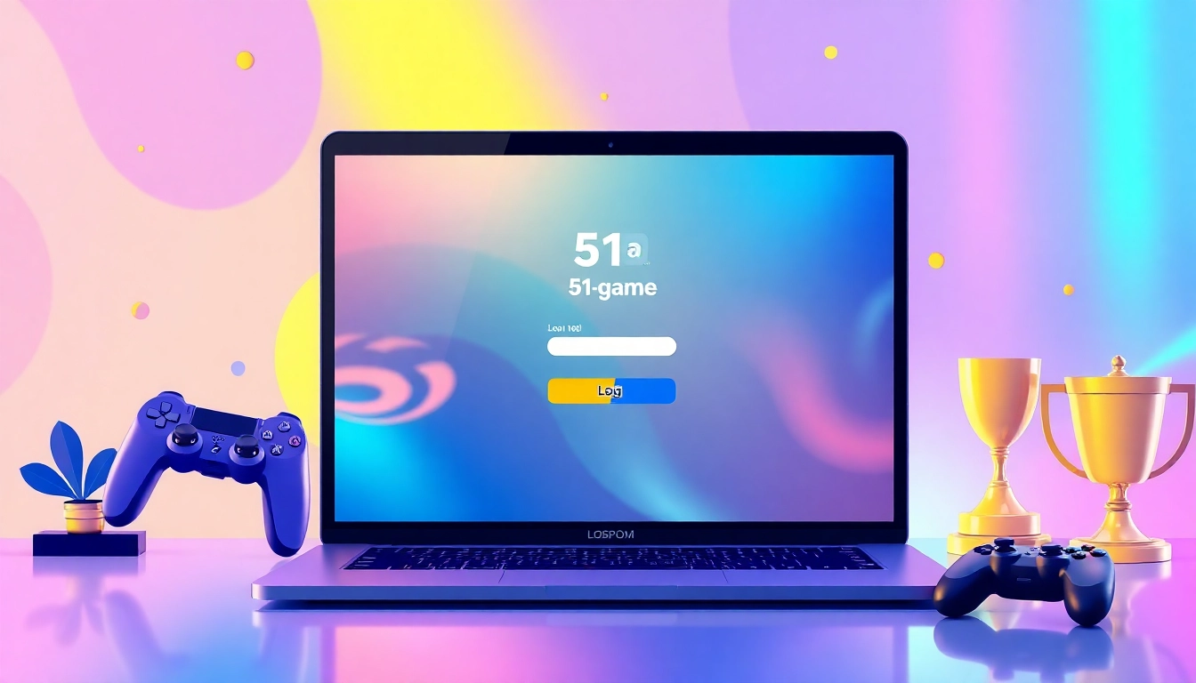 Explore the 51 game login process with a user-friendly interface and engaging graphics.