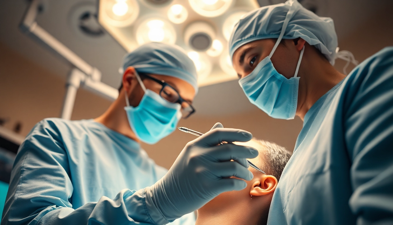 Behandlungsmethoden der Plastische Chirurgie Braunschweig in einem modernen OP-Saal.