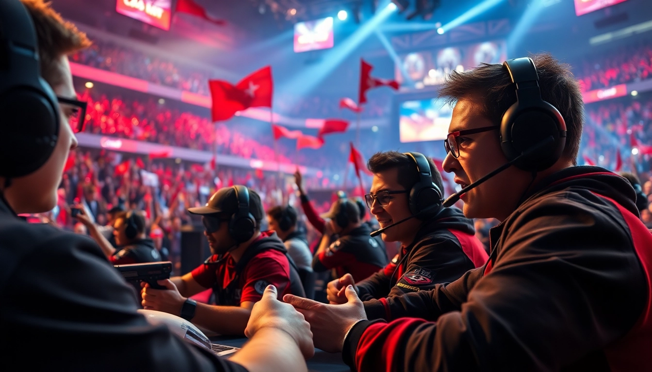Engage with the excitement of CS2 Bet during a live esports match.