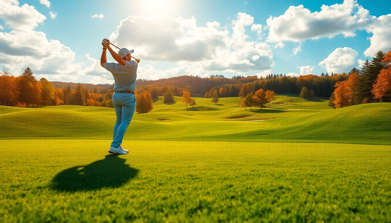 Improve your skills at Callahan's Golf course while enjoying a beautiful landscape.